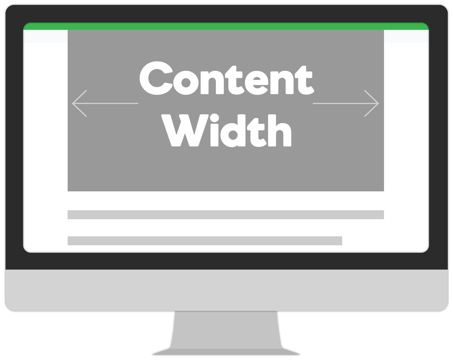 content width