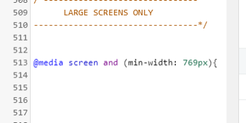Appearance Customize > Additional CSS